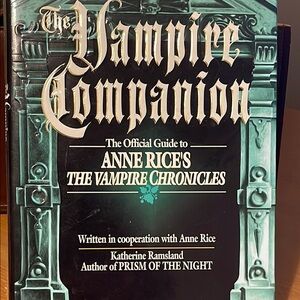 The Vampire Companion Book by Katherine Ramsland.